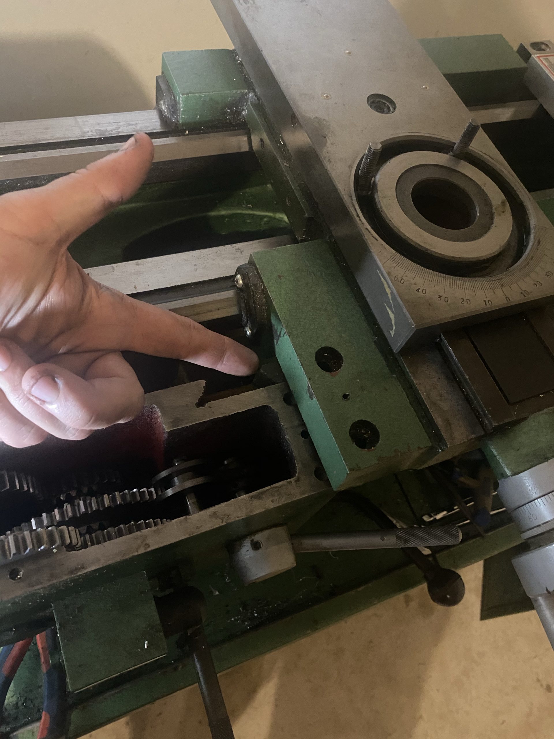 Grizzly Lathe G4003 DRO installation Matthew Malham